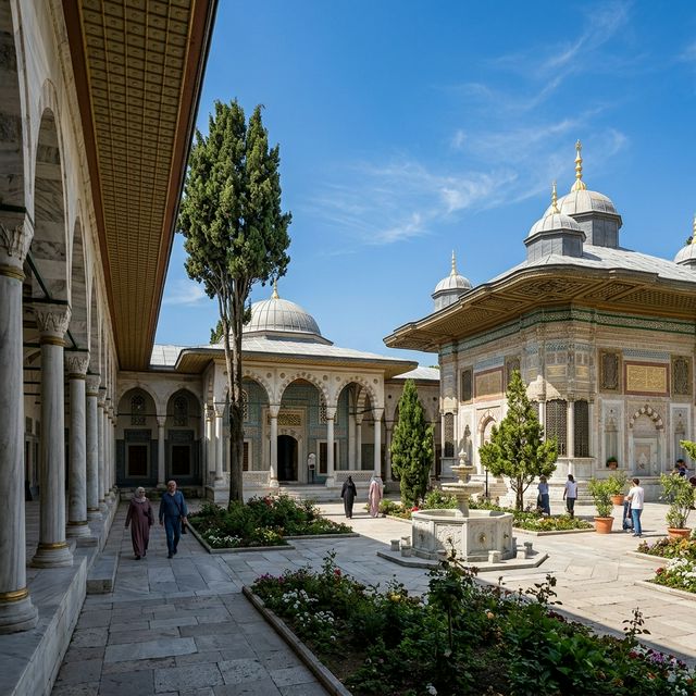 Dritter Hof des Topkapı Palastes – Bibliothek Ahmeds III.