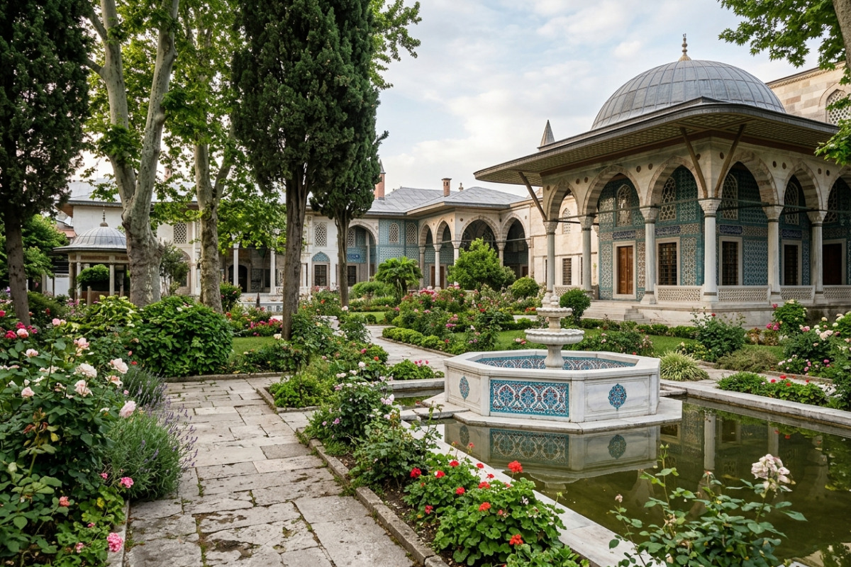 Die faszinierenden Geheimnisse der osmanischen Gartenarchitektur im Topkapi-Palast