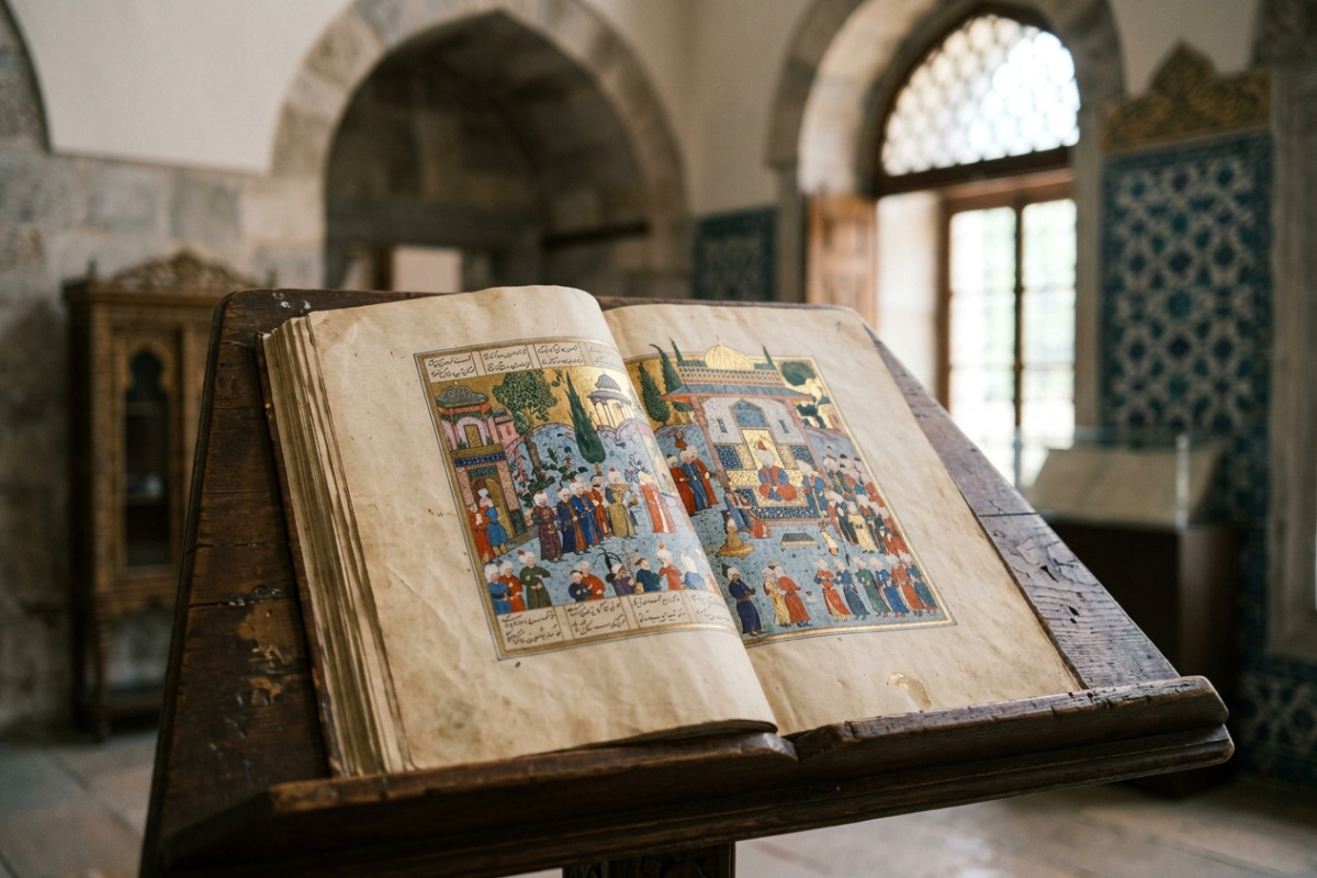 Die Kunst der osmanischen Miniaturmalerei im Topkapi-Palast