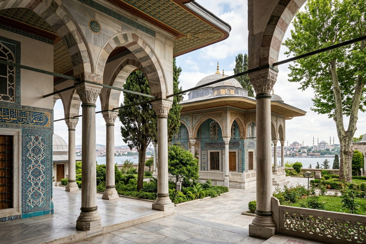 Die Symbolik der osmanischen Architektur im Topkapi-Palast